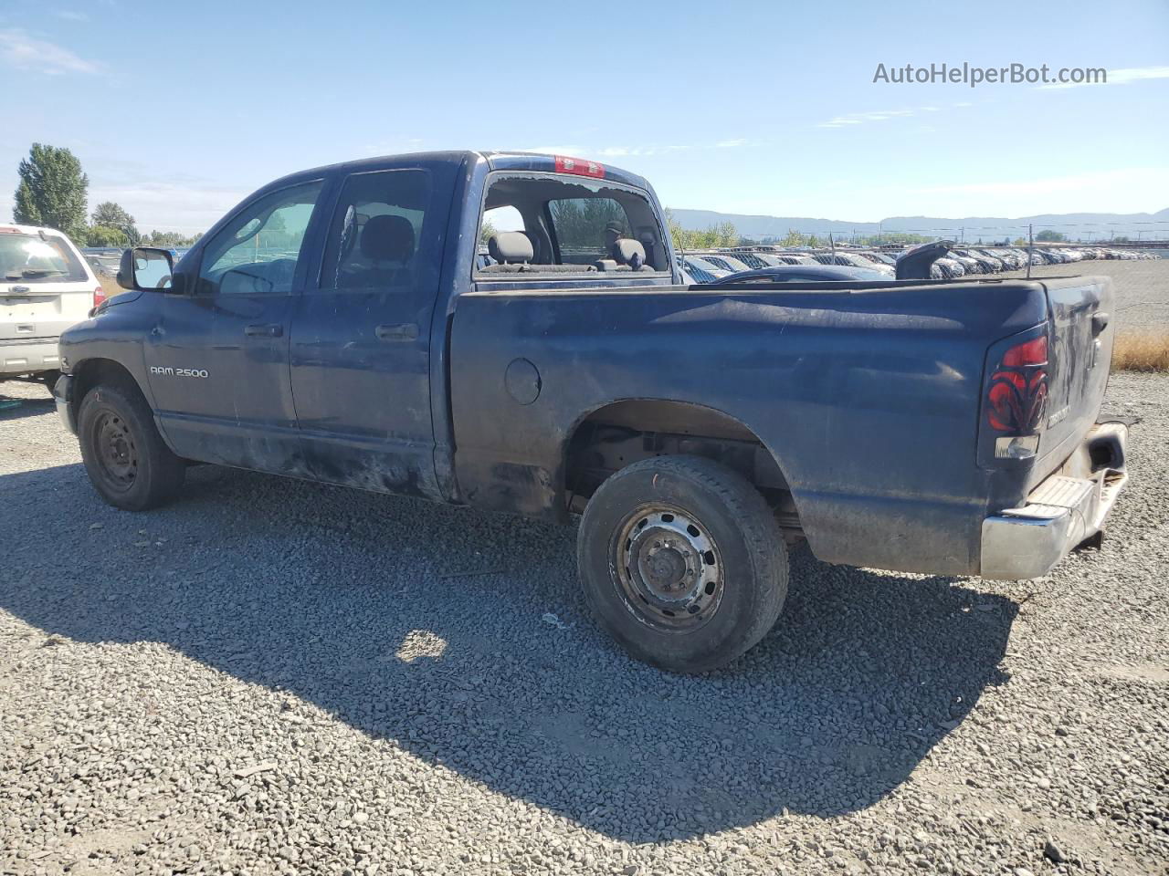 2005 Dodge Ram 2500 St Blue vin: 3D7KR28C05G751116