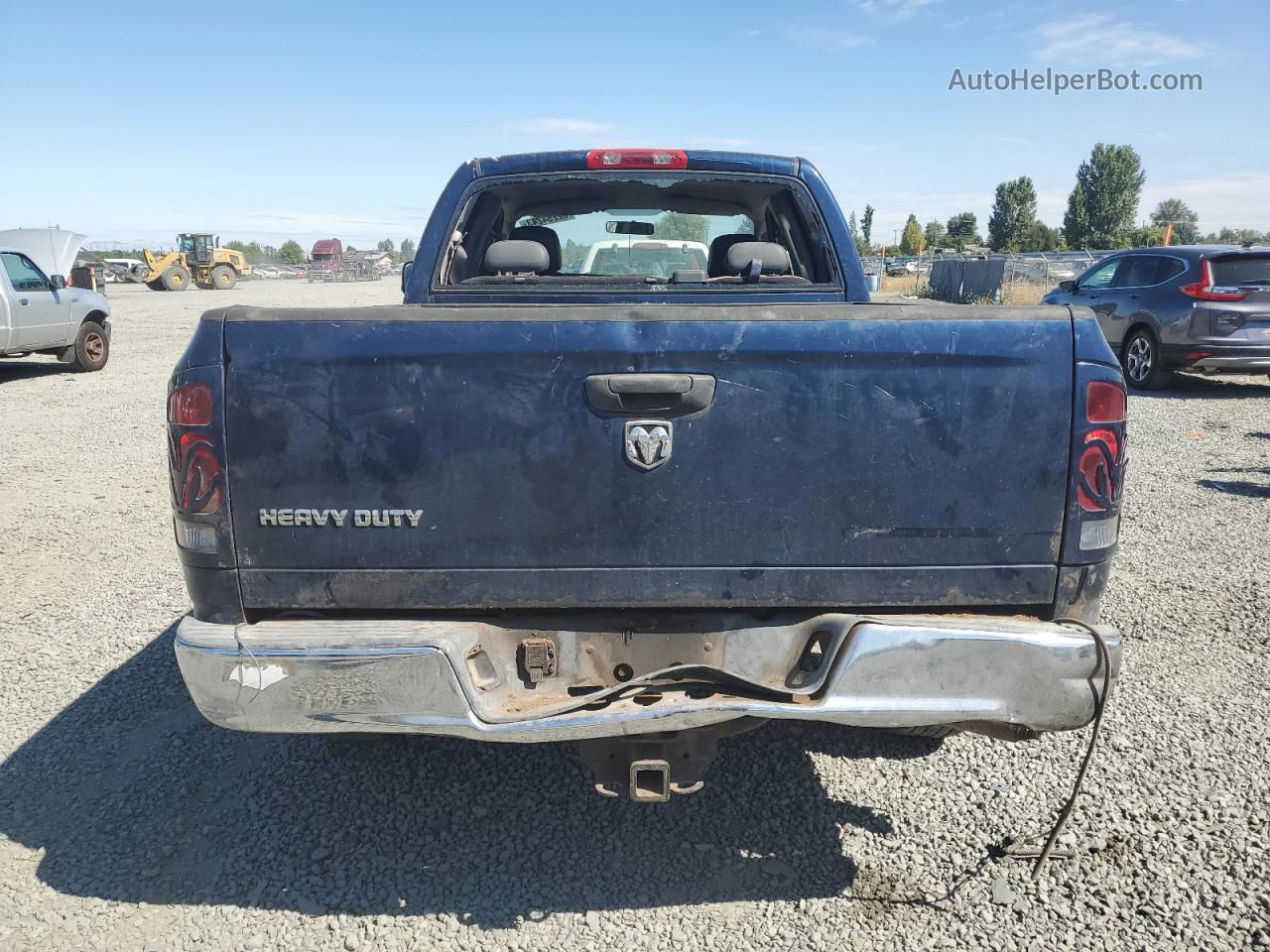 2005 Dodge Ram 2500 St Blue vin: 3D7KR28C05G751116