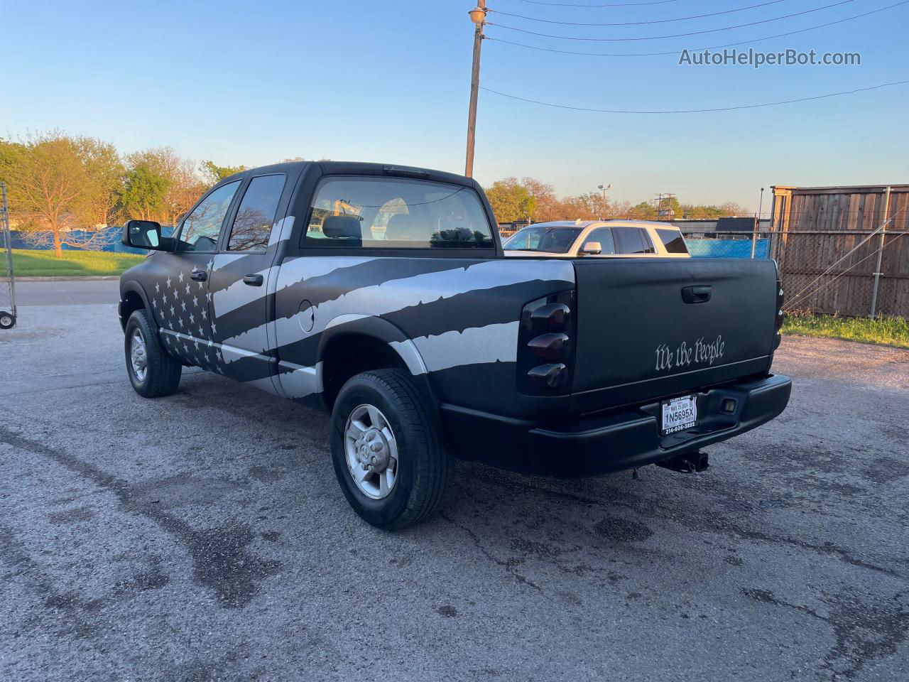 2005 Dodge Ram 2500 St Black vin: 3D7KR28C05G776162