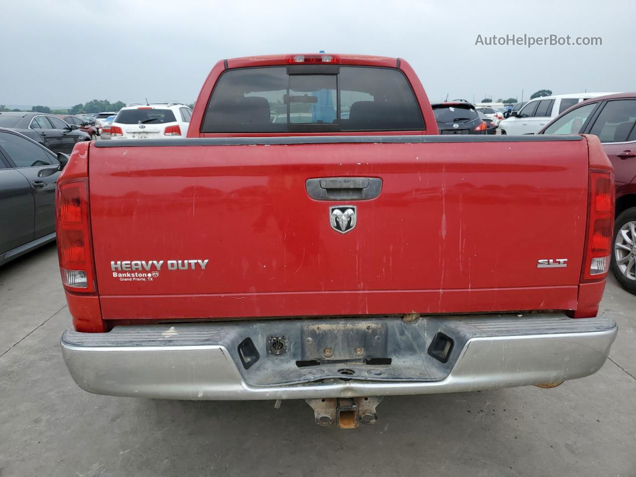 2005 Dodge Ram 2500 St Red vin: 3D7KR28C25G847927