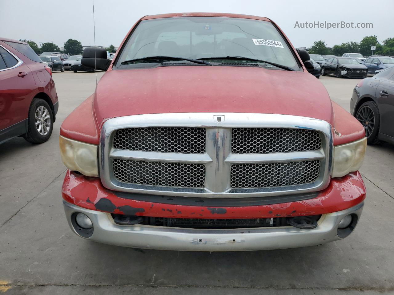 2005 Dodge Ram 2500 St Red vin: 3D7KR28C25G847927