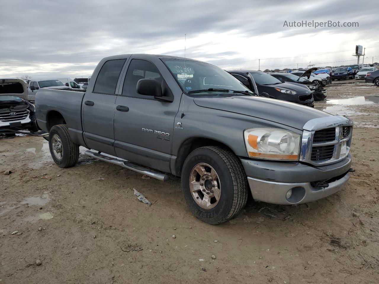 2006 Dodge Ram 2500 St Gray vin: 3D7KR28C26G106145