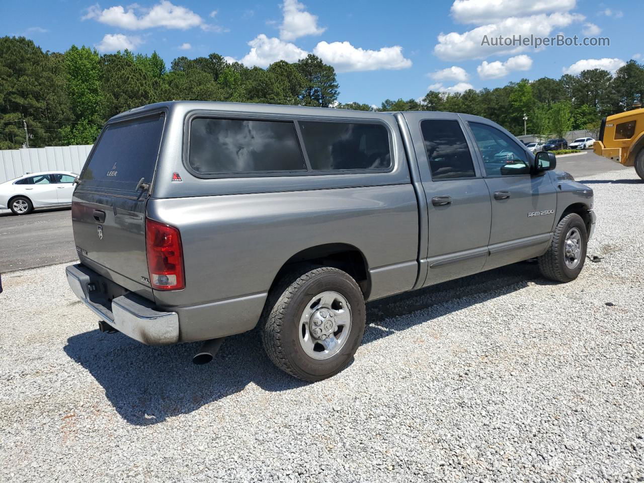 2005 Dodge Ram 2500 St Серый vin: 3D7KR28C75G835269