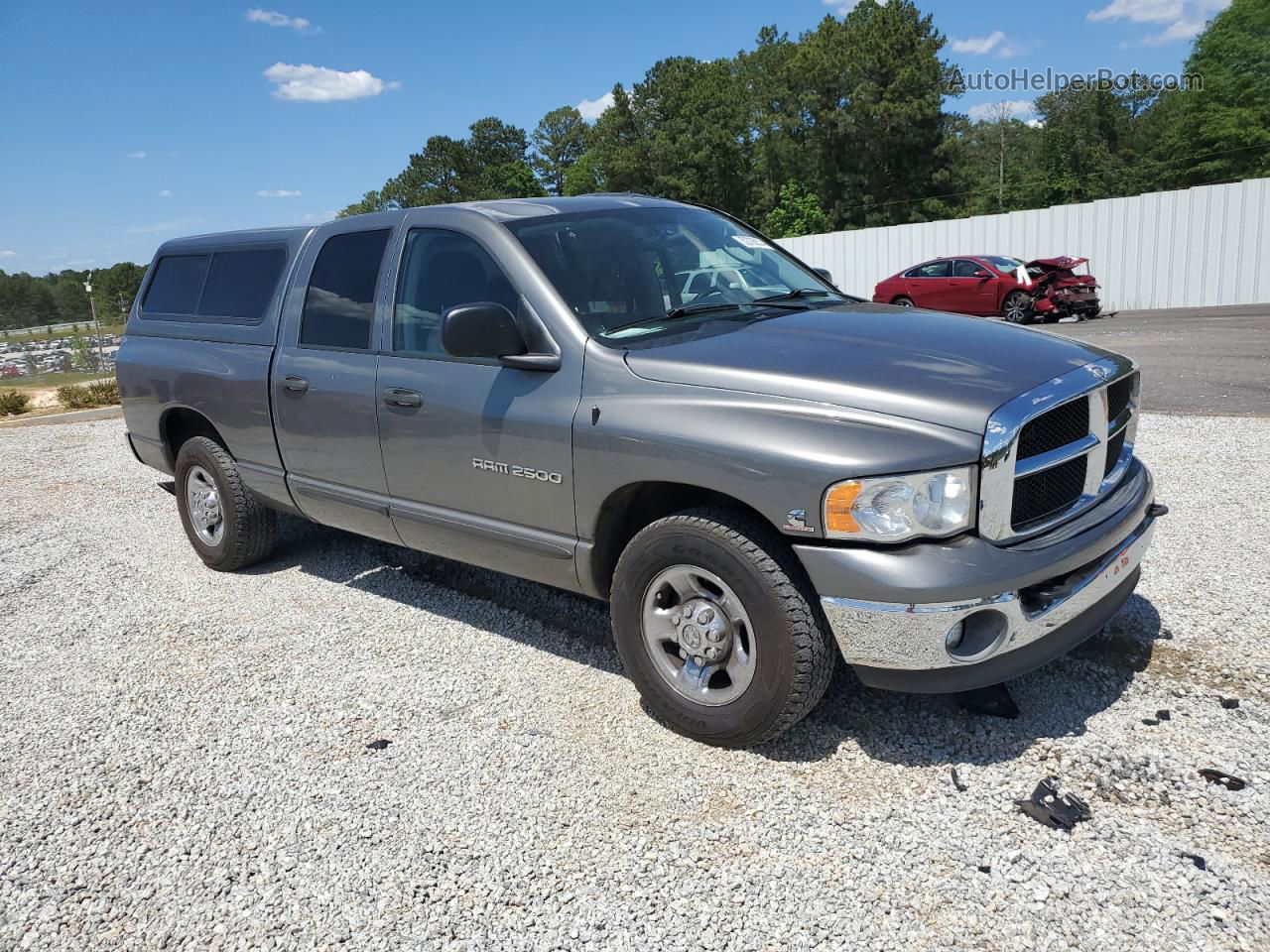 2005 Dodge Ram 2500 St Серый vin: 3D7KR28C75G835269