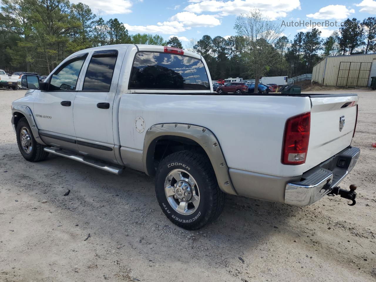 2005 Dodge Ram 2500 St White vin: 3D7KR28C85G761652