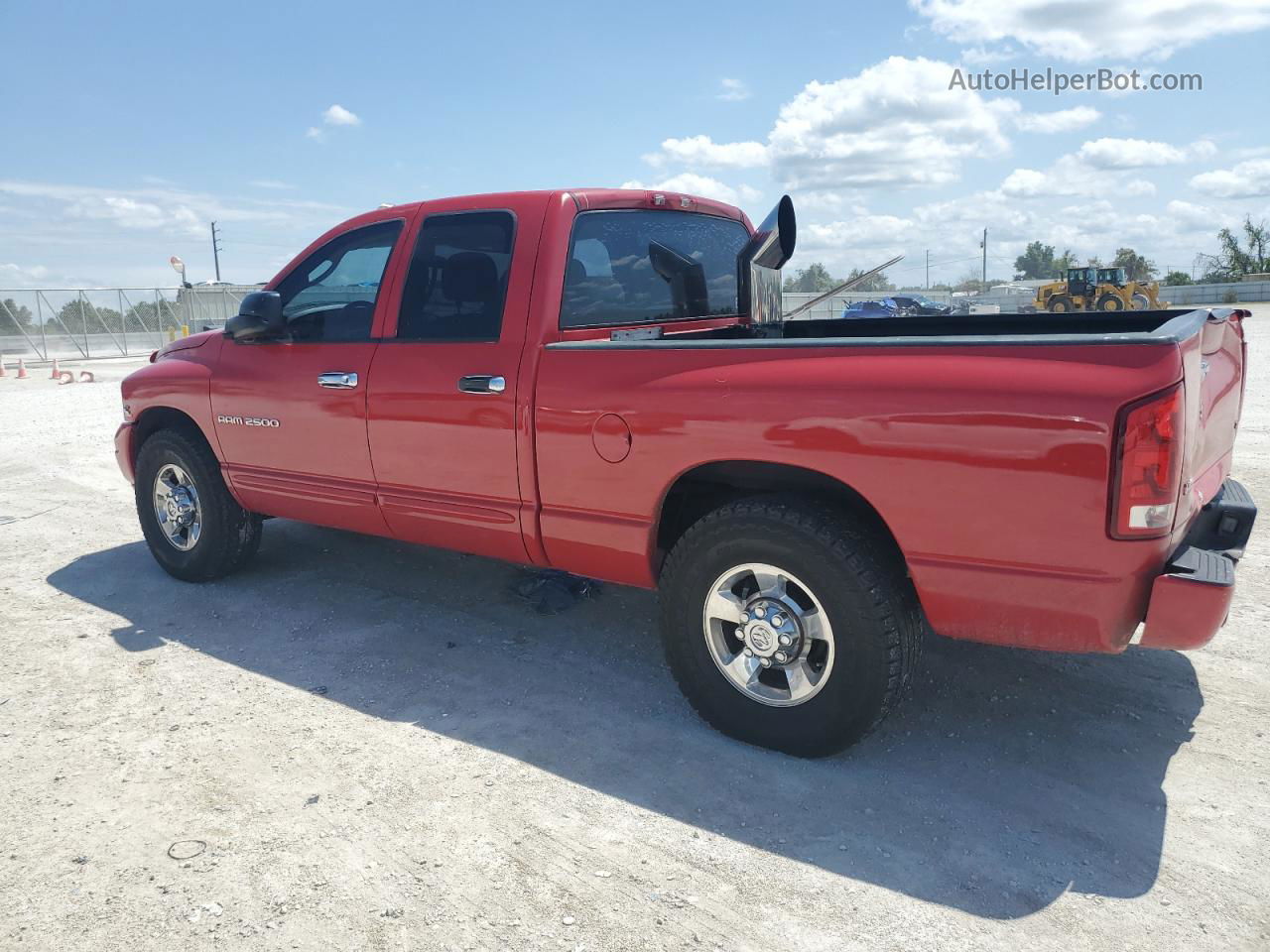 2005 Dodge Ram 2500 St Красный vin: 3D7KR28CX5G847836