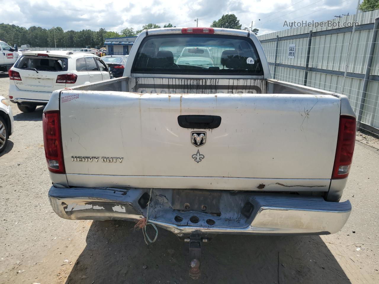 2005 Dodge Ram 2500 St Silver vin: 3D7KR28D75G840965