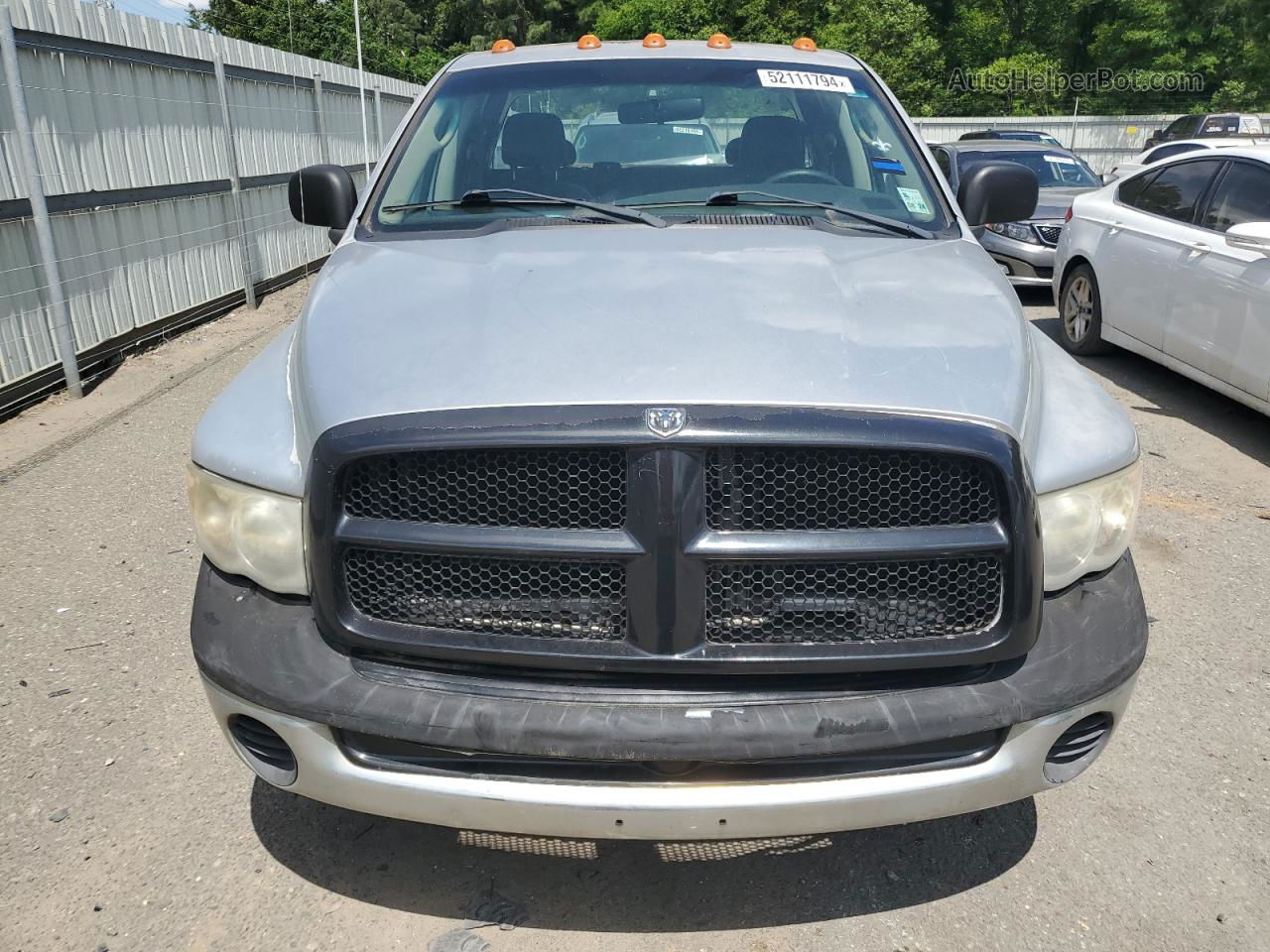 2005 Dodge Ram 2500 St Silver vin: 3D7KR28D75G840965