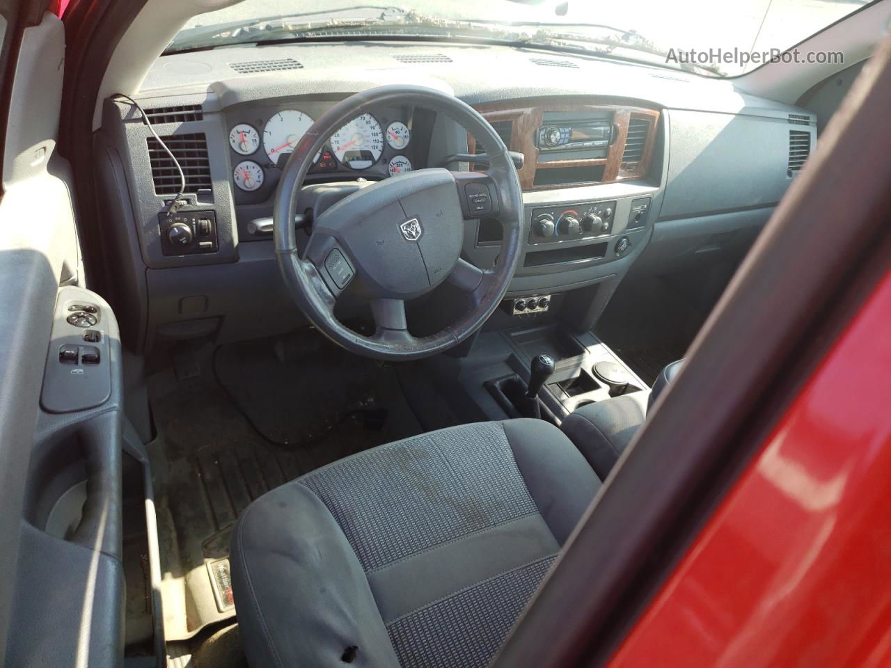 2006 Dodge Ram 2500 St Красный vin: 3D7KS26C06G127311