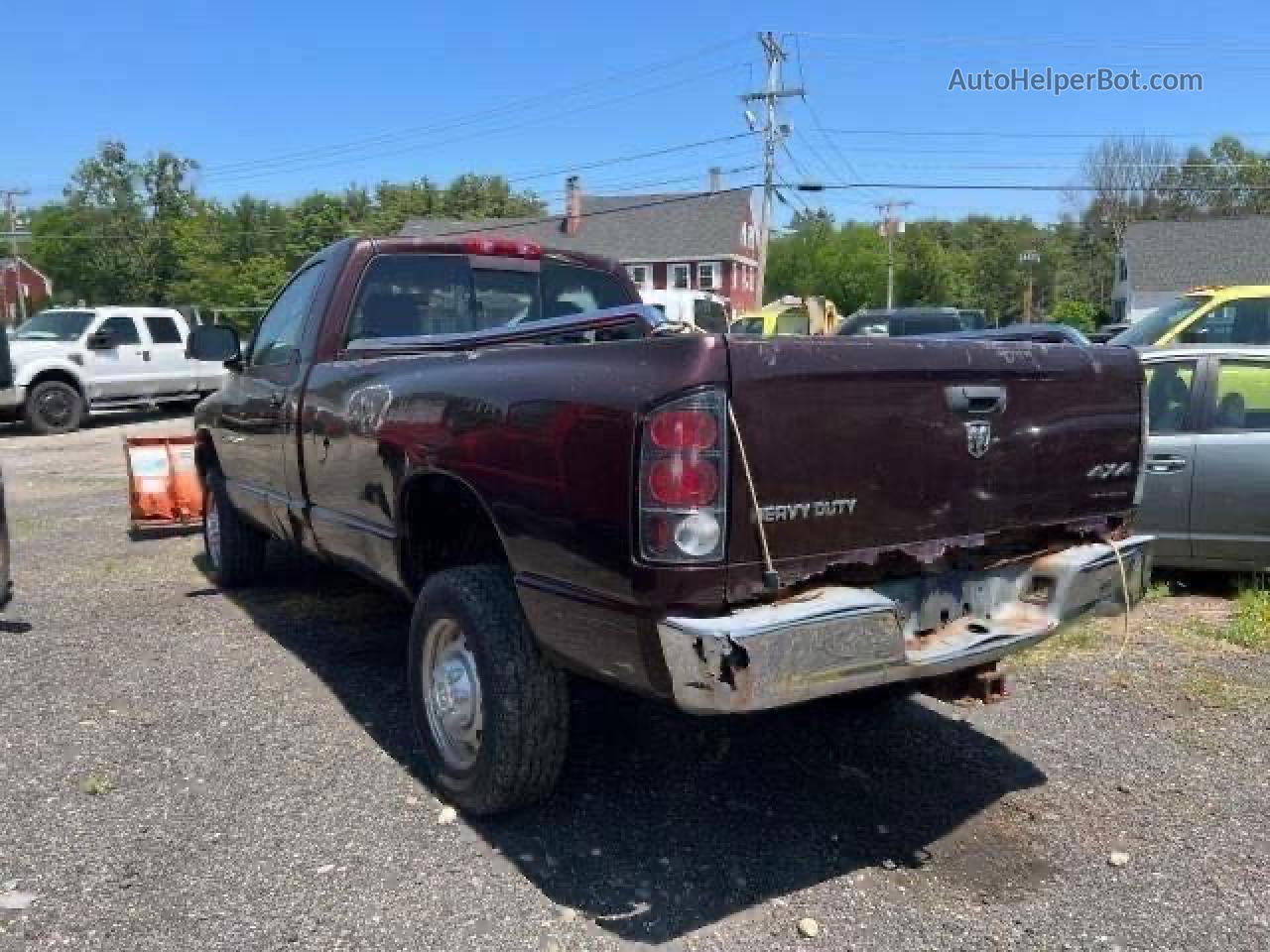 2005 Dodge Ram 2500 St Purple vin: 3D7KS26D05G836473