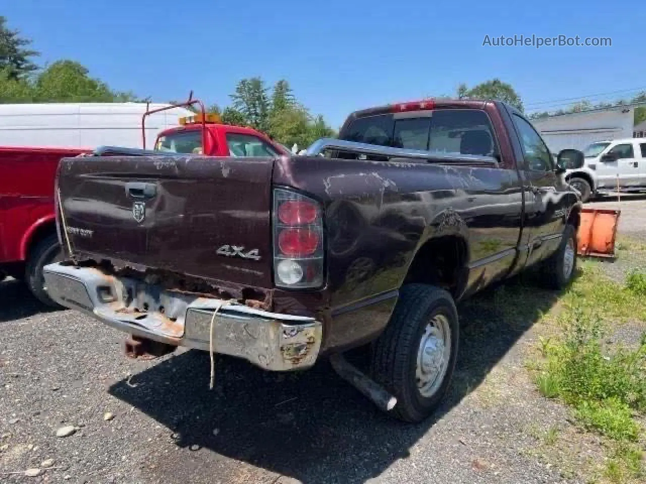 2005 Dodge Ram 2500 St Purple vin: 3D7KS26D05G836473