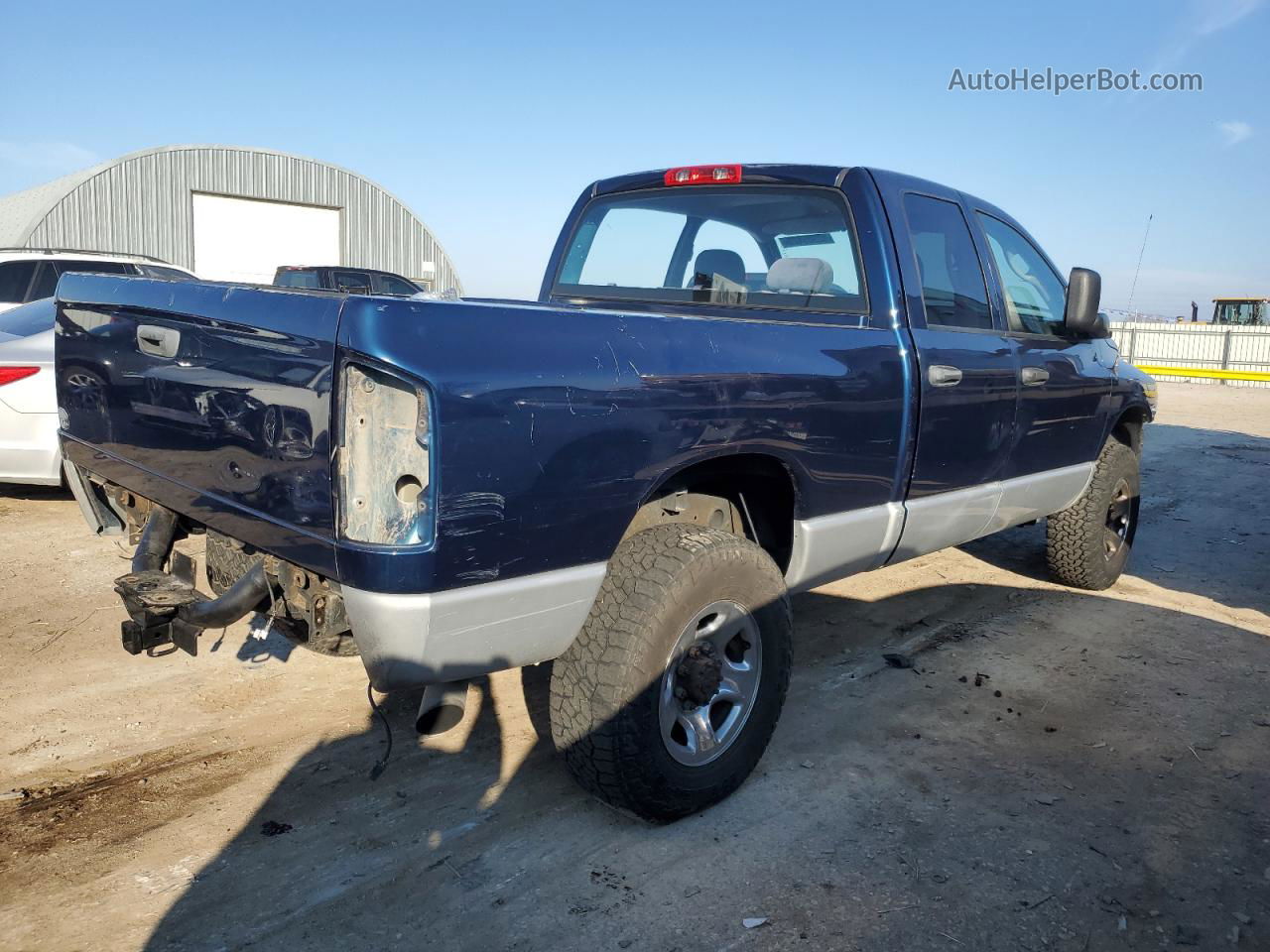 2005 Dodge Ram 2500 St Blue vin: 3D7KS28C05G751220