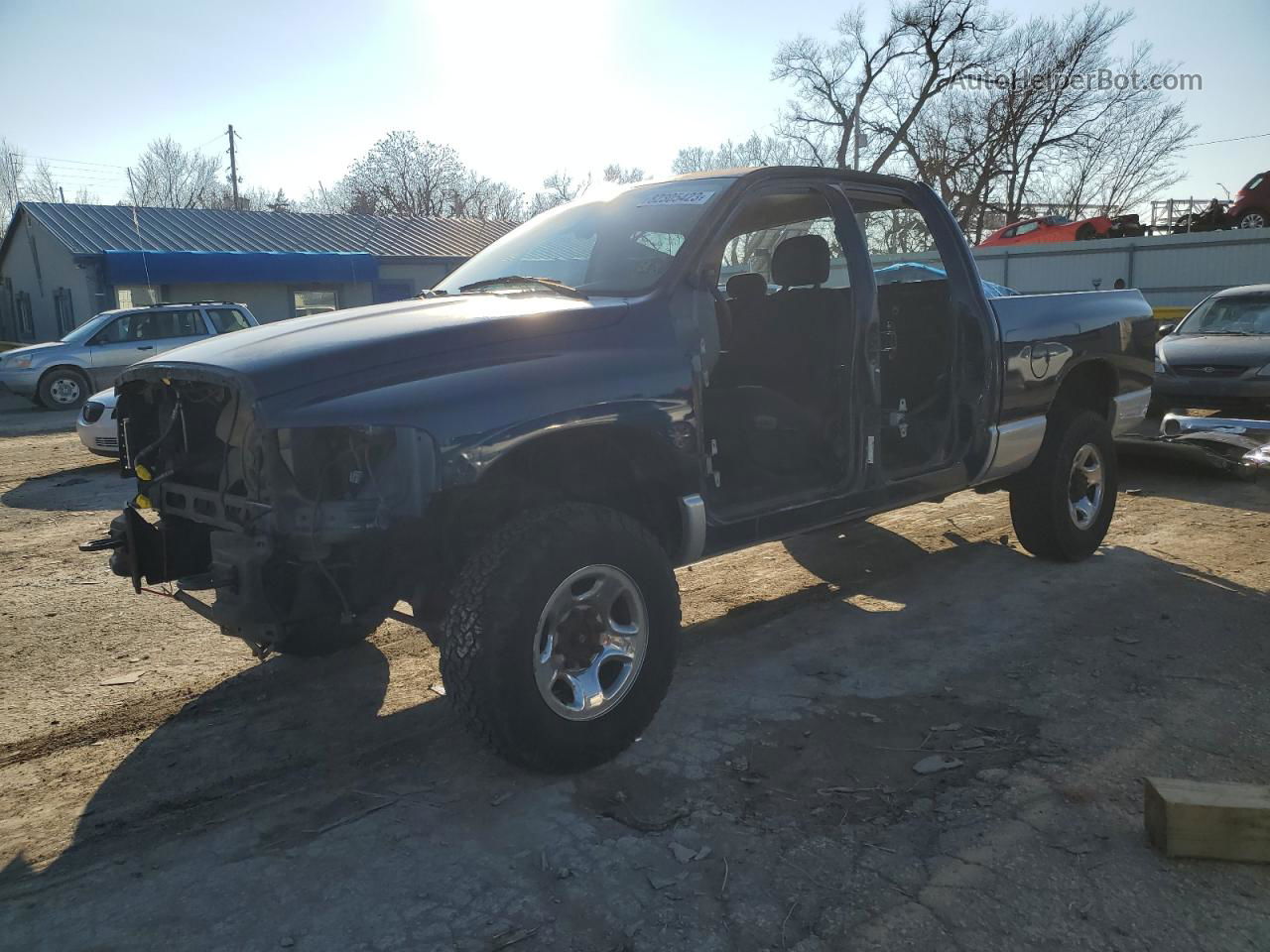 2005 Dodge Ram 2500 St Blue vin: 3D7KS28C05G751220