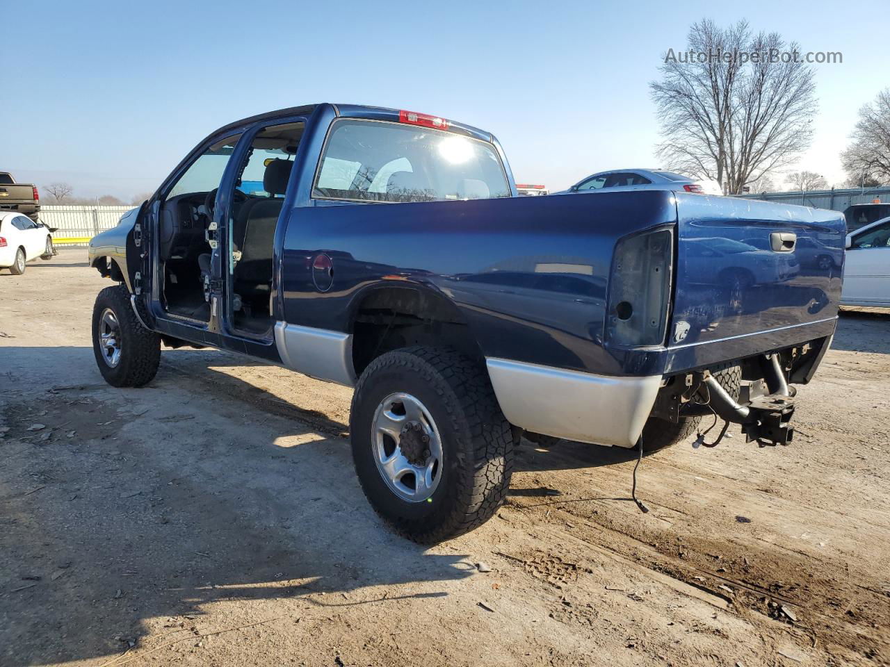 2005 Dodge Ram 2500 St Синий vin: 3D7KS28C05G751220