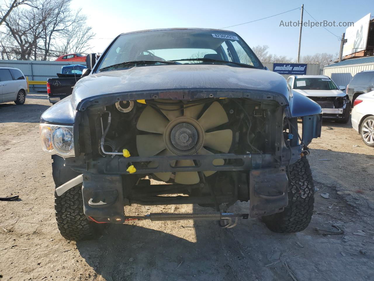 2005 Dodge Ram 2500 St Blue vin: 3D7KS28C05G751220