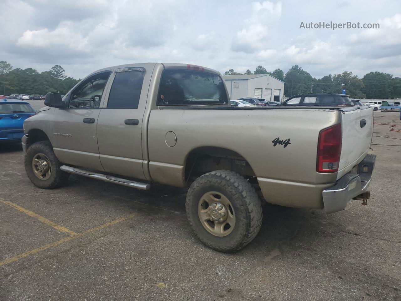 2005 Dodge Ram 2500 St Желто-коричневый vin: 3D7KS28C15G701197