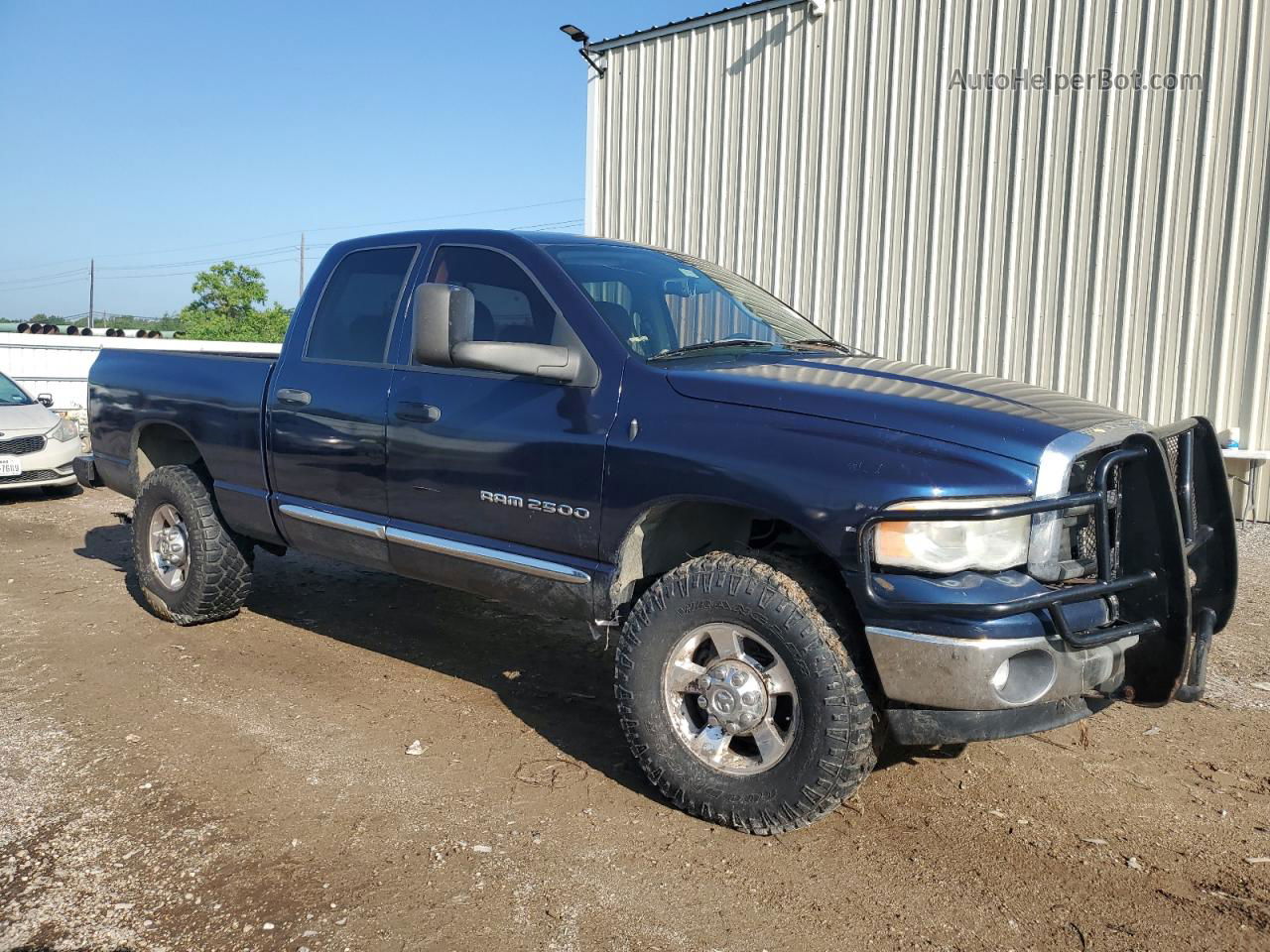 2005 Dodge Ram 2500 St Синий vin: 3D7KS28C15G784968