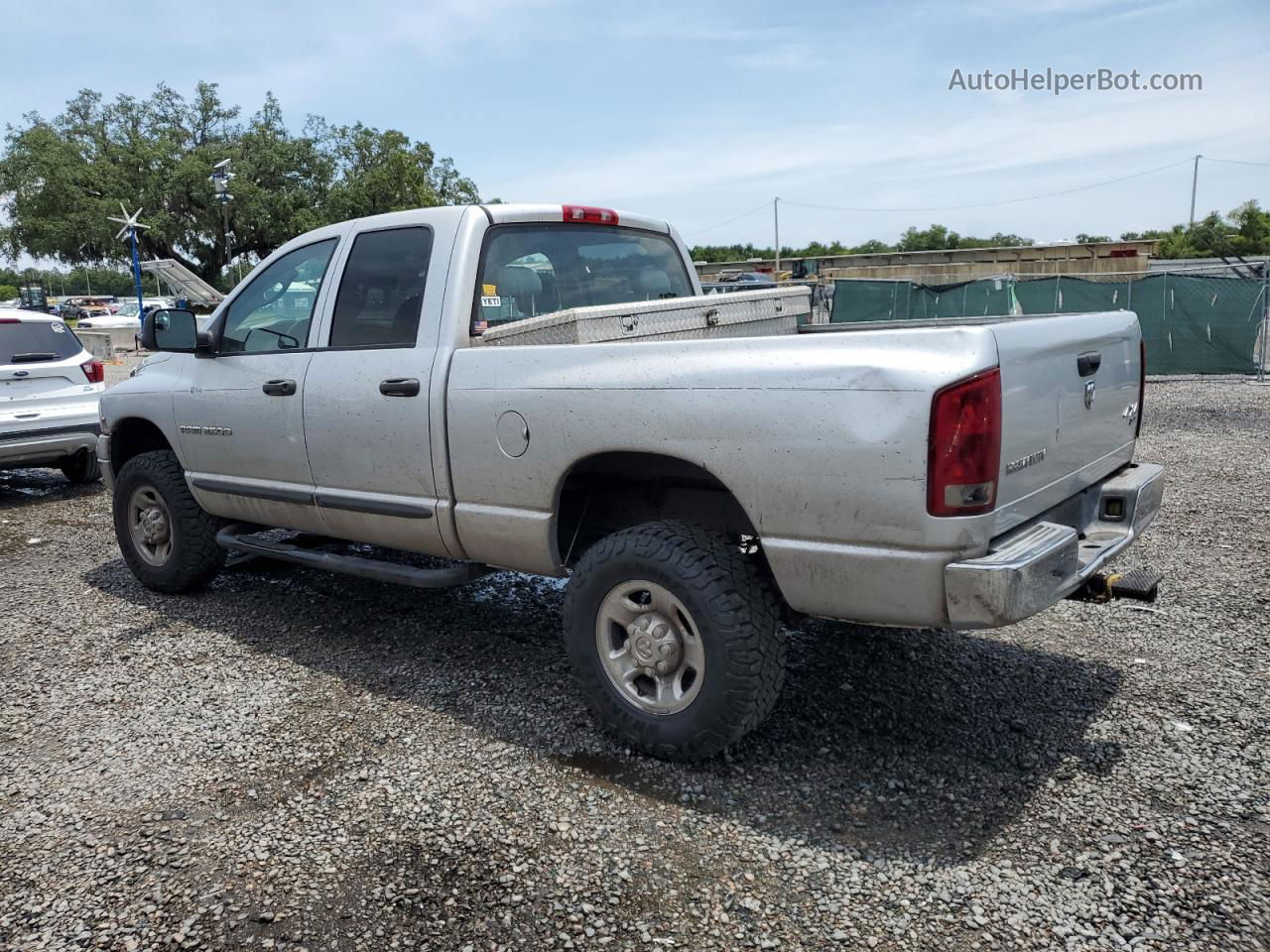 2005 Dodge Ram 2500 St Серебряный vin: 3D7KS28C25G776507