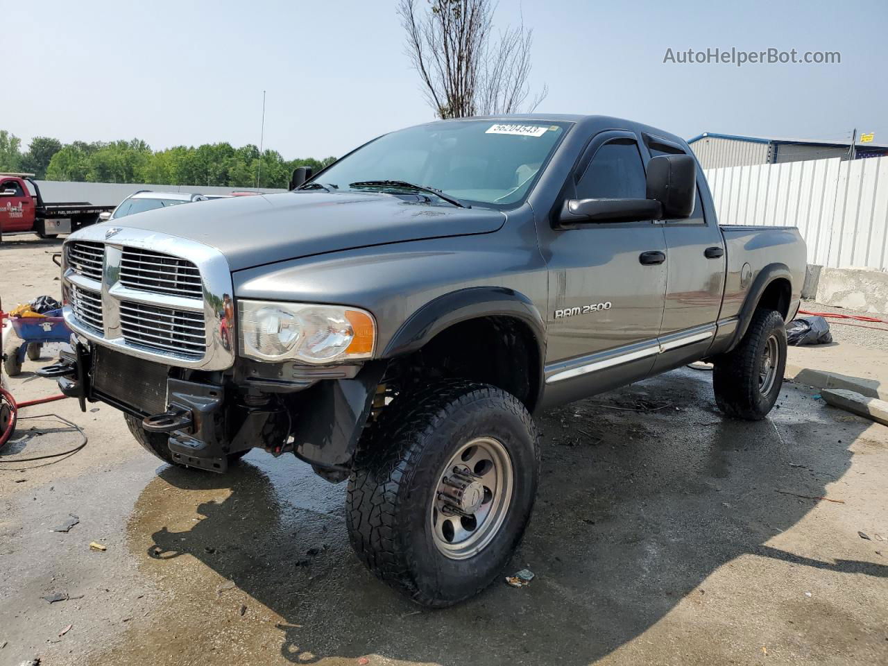 2005 Dodge Ram 2500 St Серый vin: 3D7KS28C25G850315