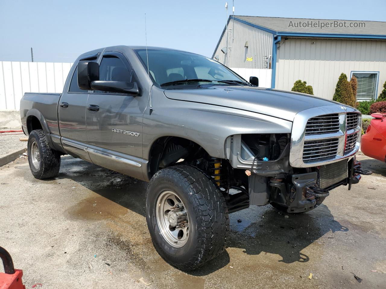 2005 Dodge Ram 2500 St Серый vin: 3D7KS28C25G850315