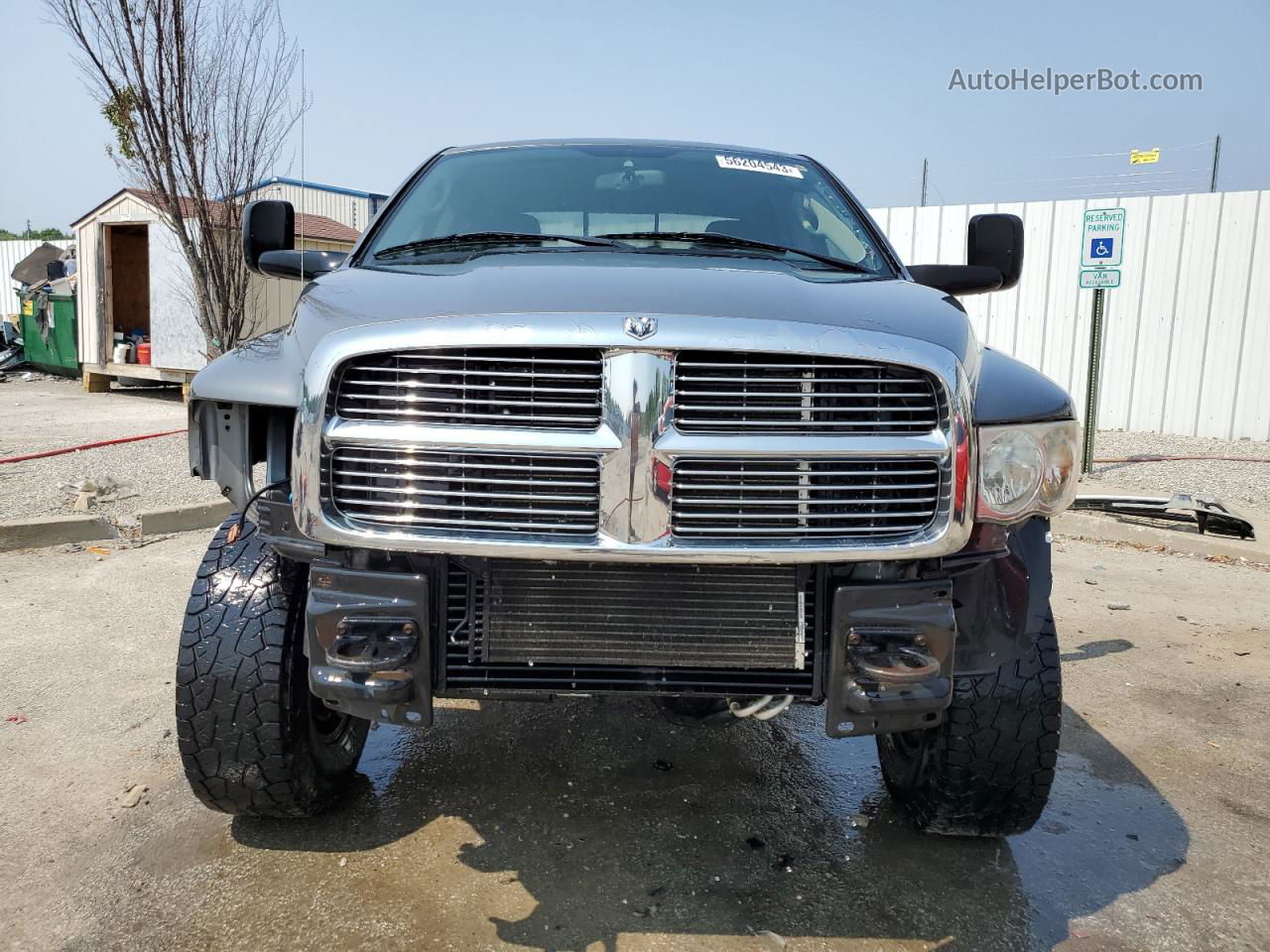 2005 Dodge Ram 2500 St Серый vin: 3D7KS28C25G850315