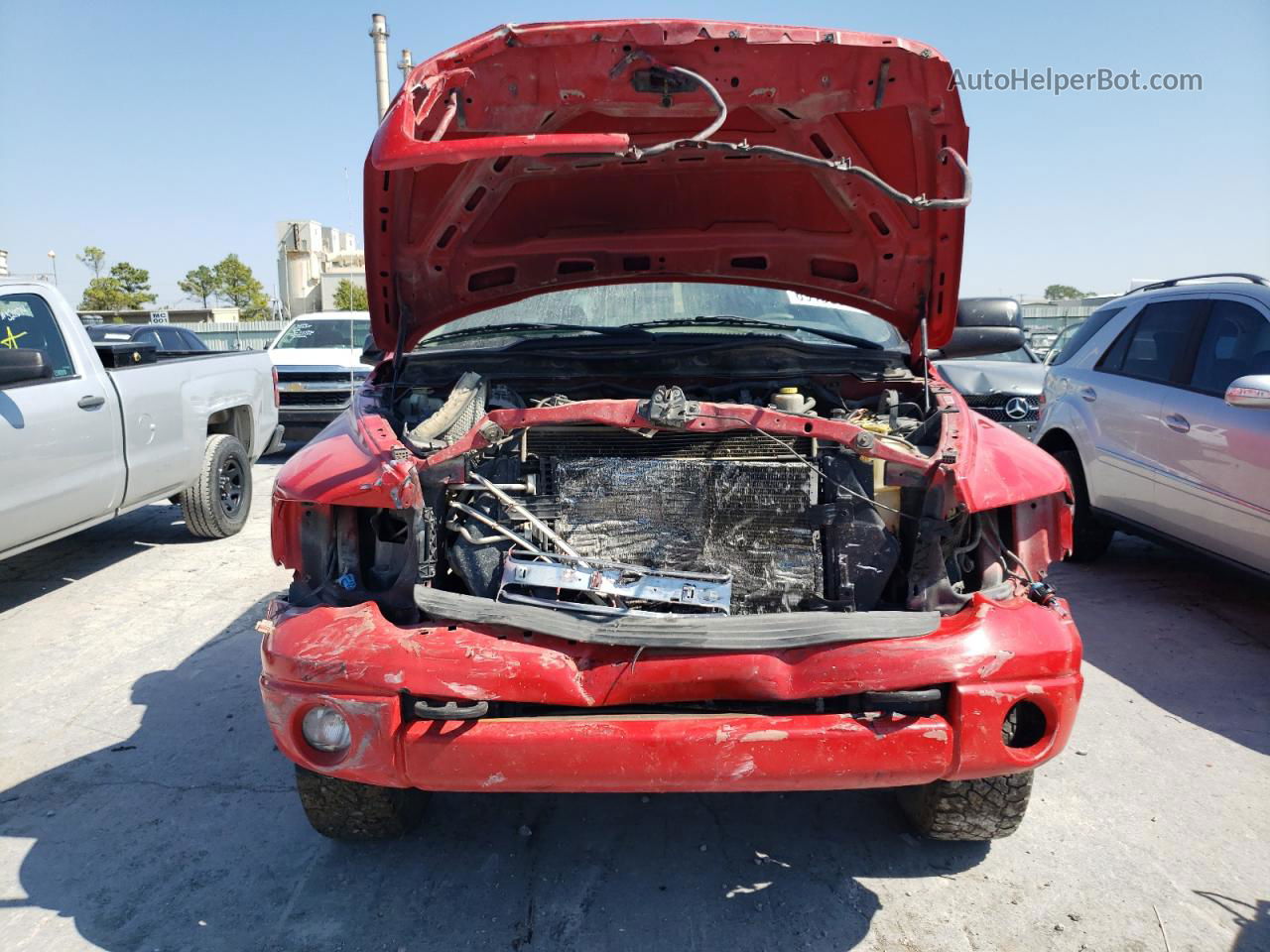 2005 Dodge Ram 2500 St Red vin: 3D7KS28C35G830994