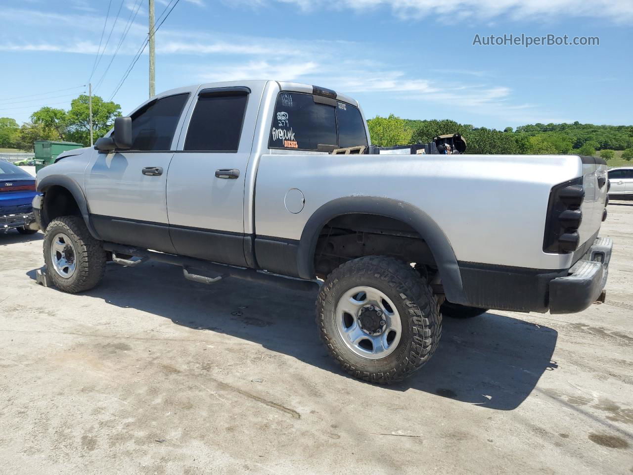 2005 Dodge Ram 2500 St Silver vin: 3D7KS28C35G834950