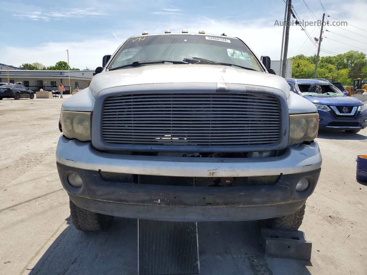 2005 Dodge Ram 2500 St Silver vin: 3D7KS28C35G834950