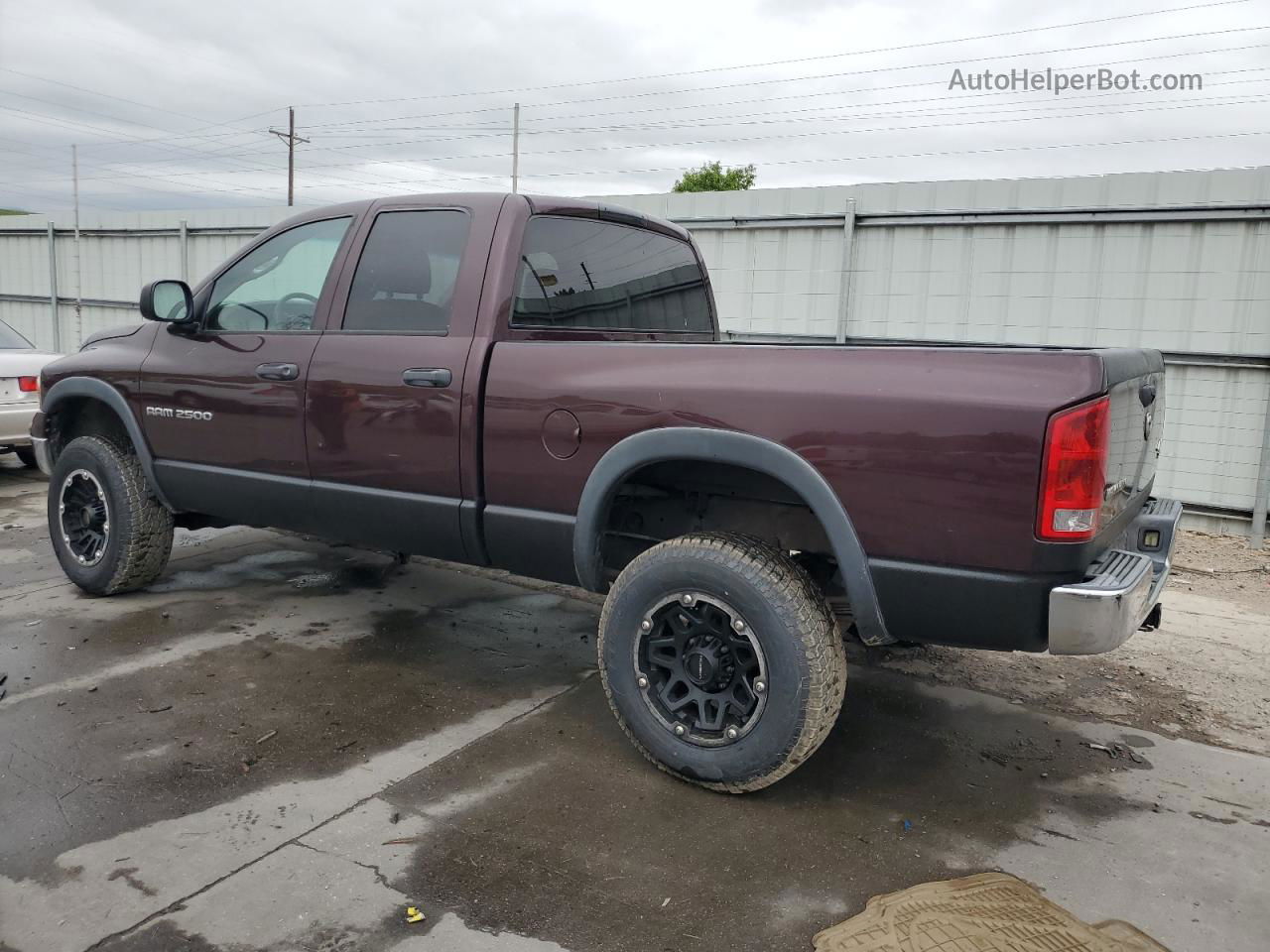 2005 Dodge Ram 2500 St Purple vin: 3D7KS28C45G753083