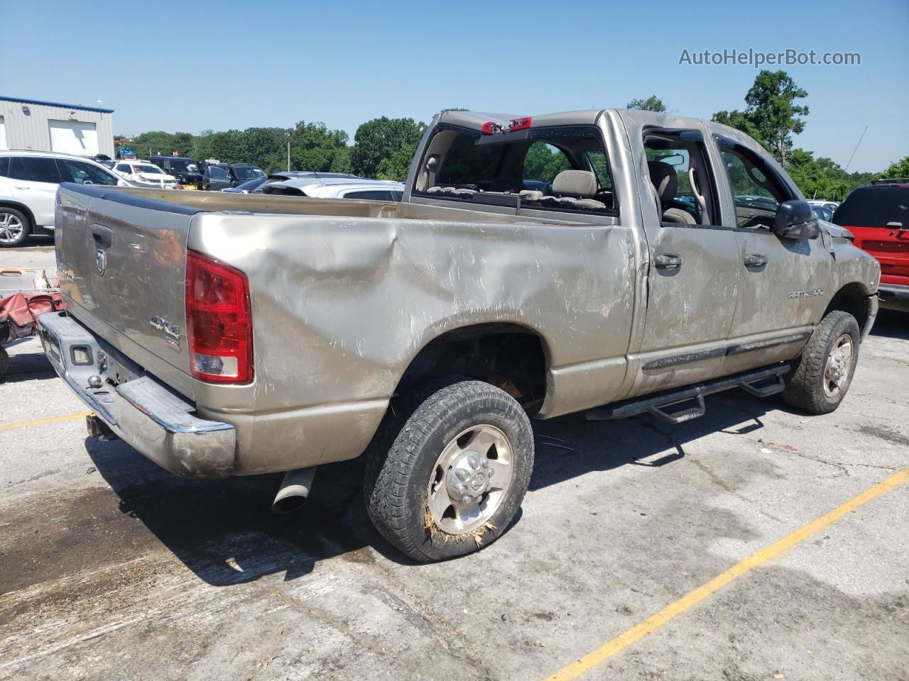 2005 Dodge Ram 2500 St Gold vin: 3D7KS28C45G825321