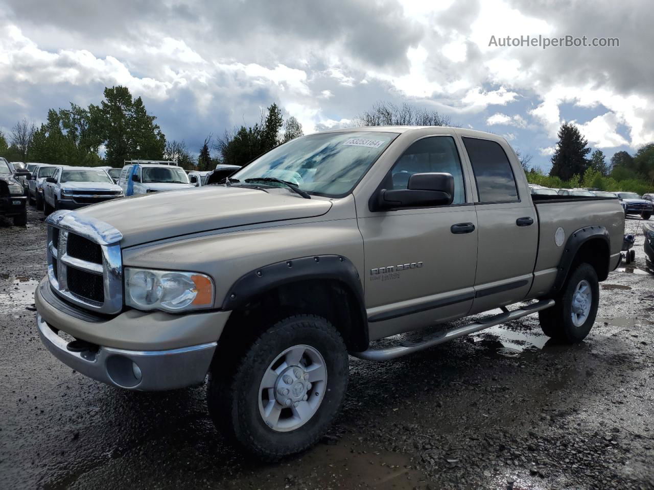 2005 Dodge Ram 2500 St Gold vin: 3D7KS28C45G841390