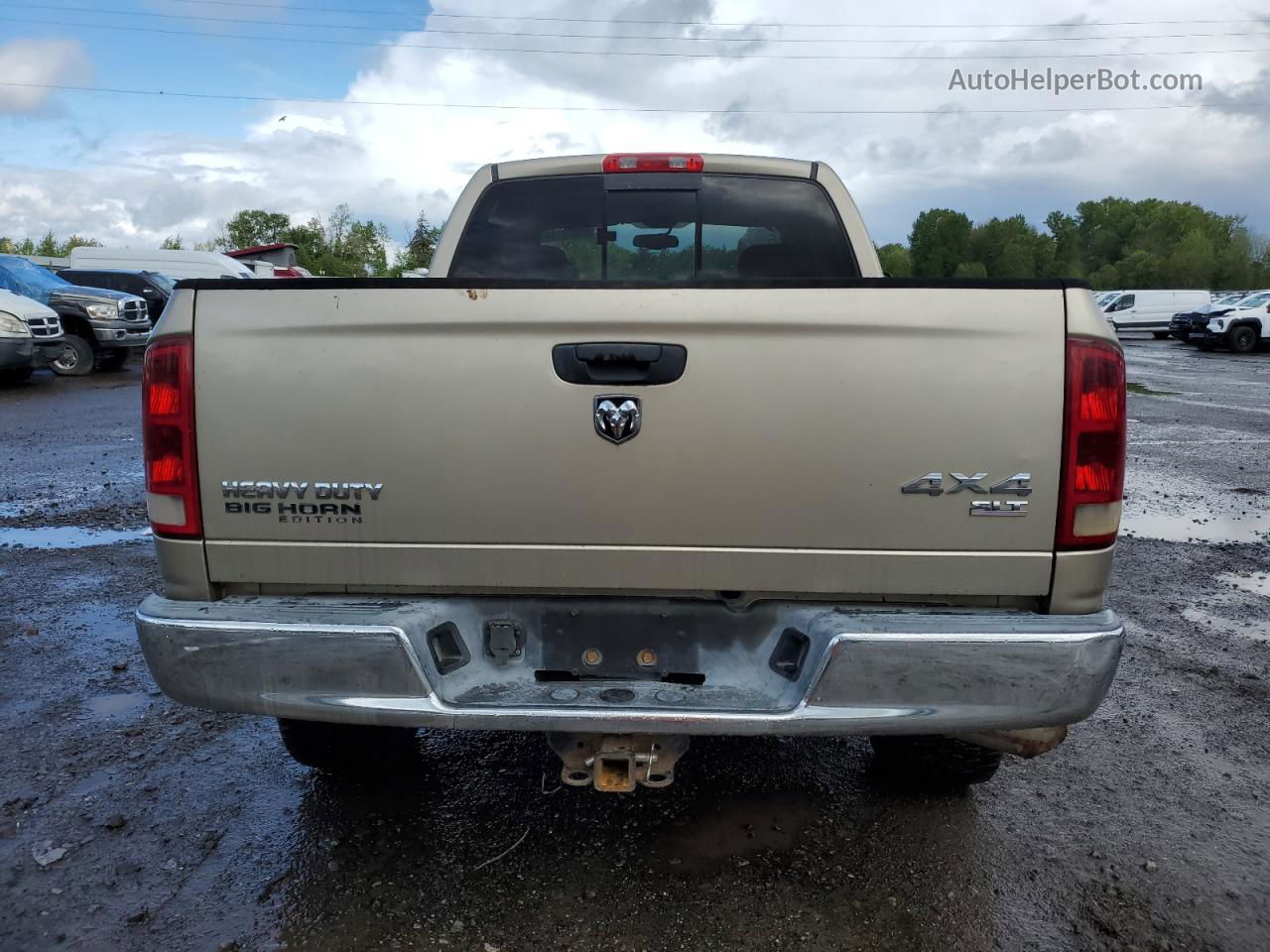 2005 Dodge Ram 2500 St Gold vin: 3D7KS28C45G841390