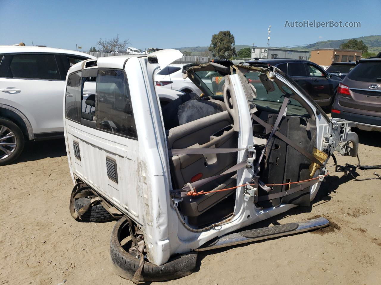 2005 Dodge Ram 2500 St White vin: 3D7KS28C65G800520