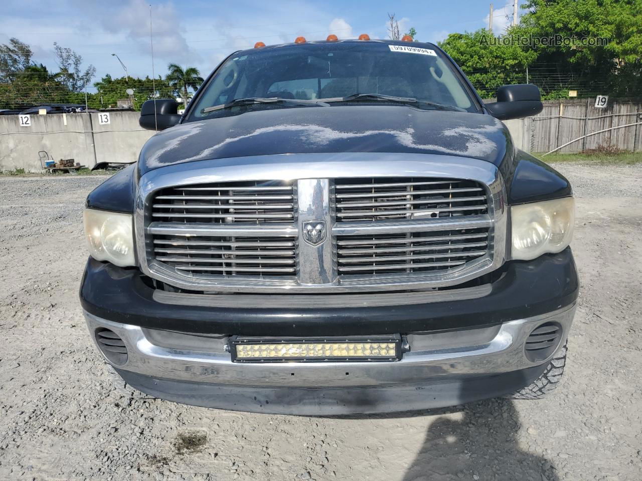 2005 Dodge Ram 2500 St Black vin: 3D7KS28C65G836417