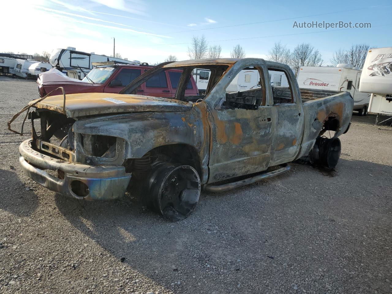 2005 Dodge Ram 2500 St Burn vin: 3D7KS28C75G732731