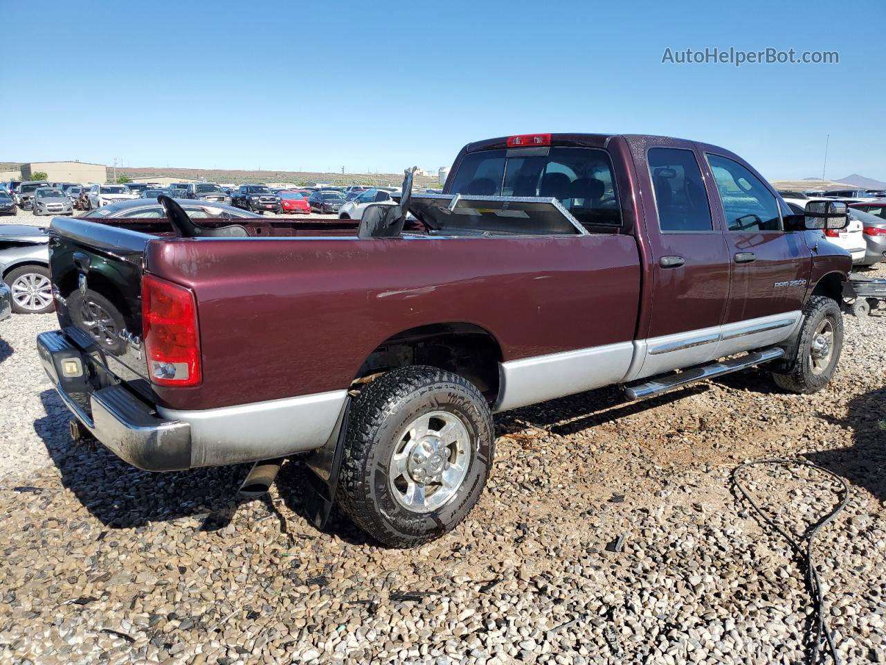 2005 Dodge Ram 2500 St Purple vin: 3D7KS28C75G810764