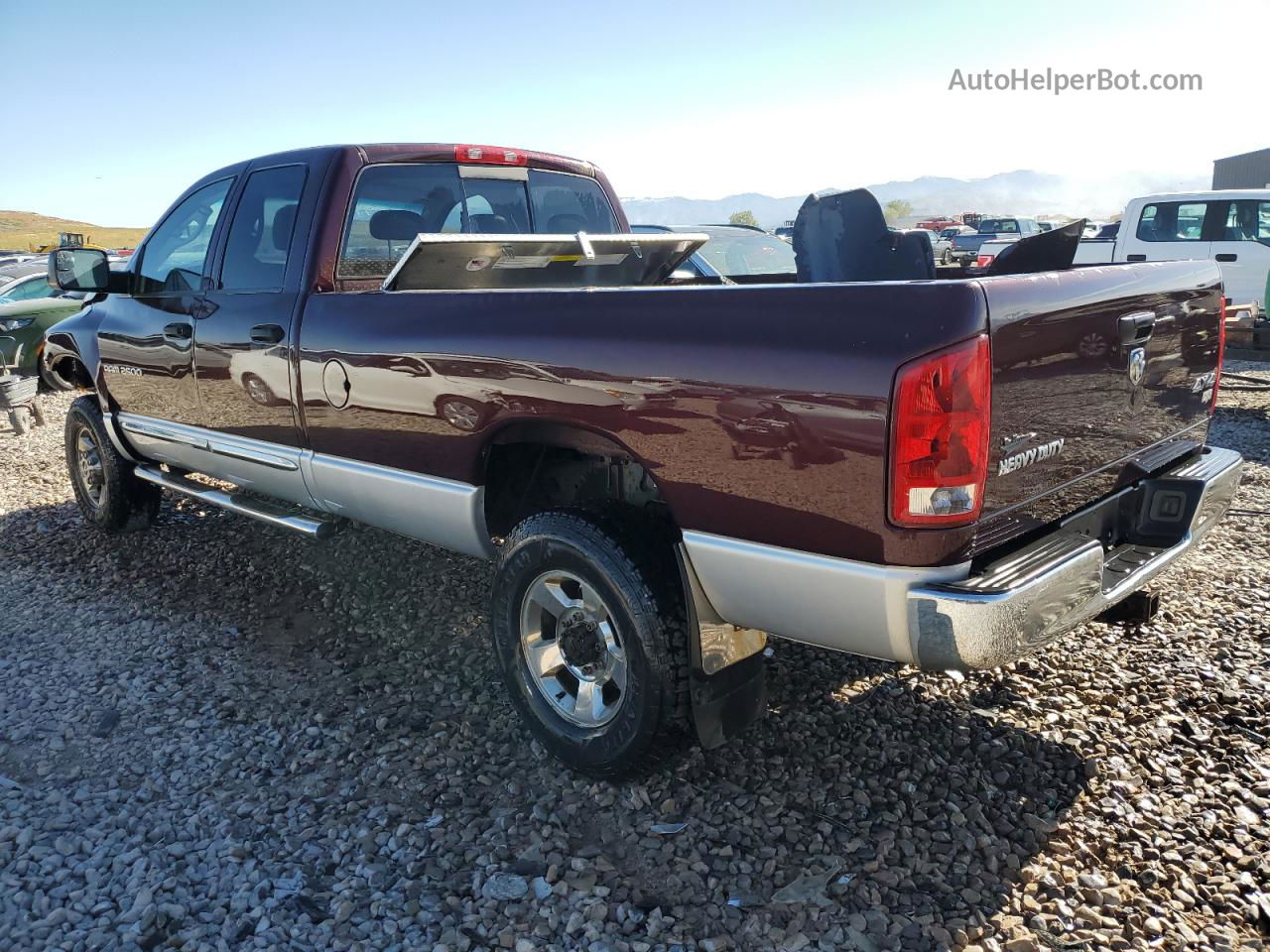 2005 Dodge Ram 2500 St Purple vin: 3D7KS28C75G810764