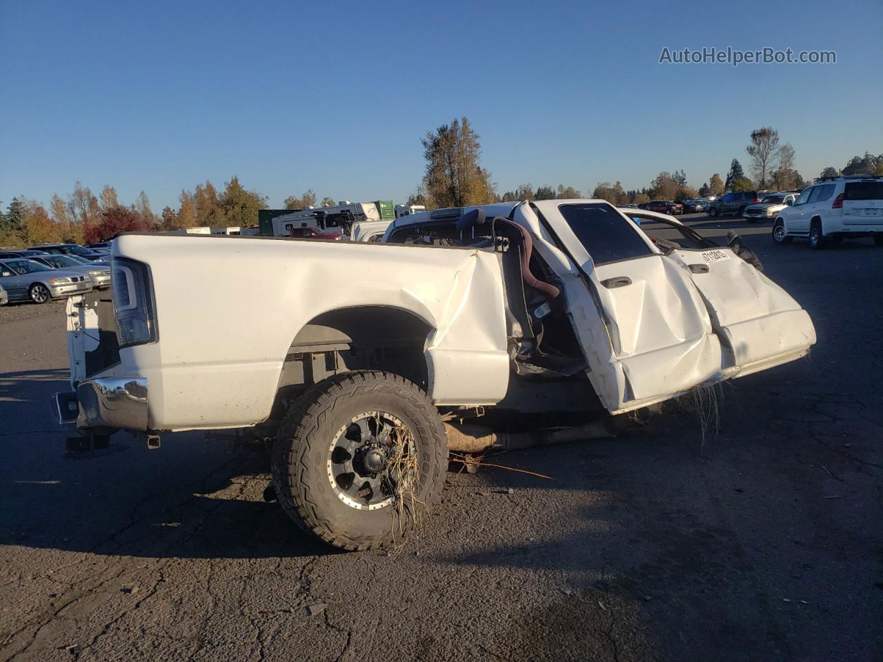 2005 Dodge Ram 2500 St Белый vin: 3D7KS28C85G707367