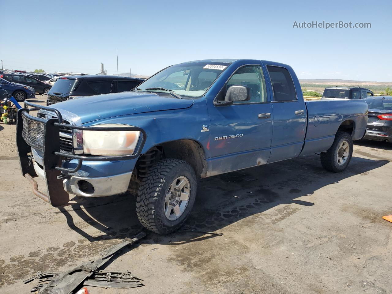 2006 Dodge Ram 2500 St Blue vin: 3D7KS28C86G186300