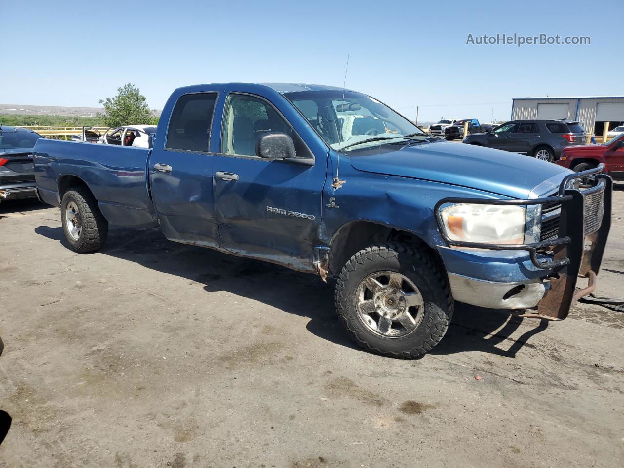 2006 Dodge Ram 2500 St Blue vin: 3D7KS28C86G186300