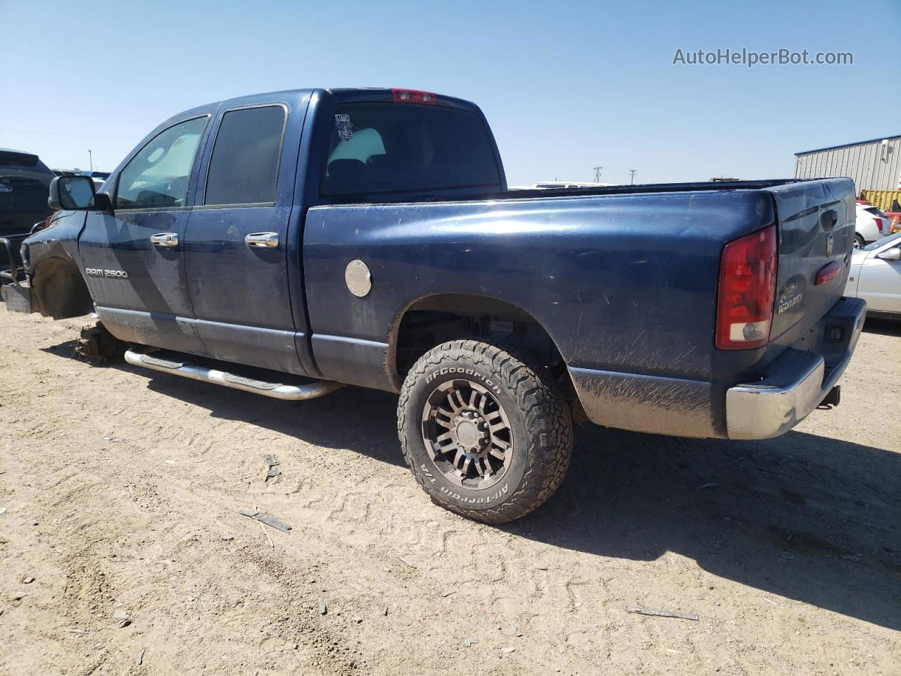 2005 Dodge Ram 2500 St Синий vin: 3D7KS28C95G787777