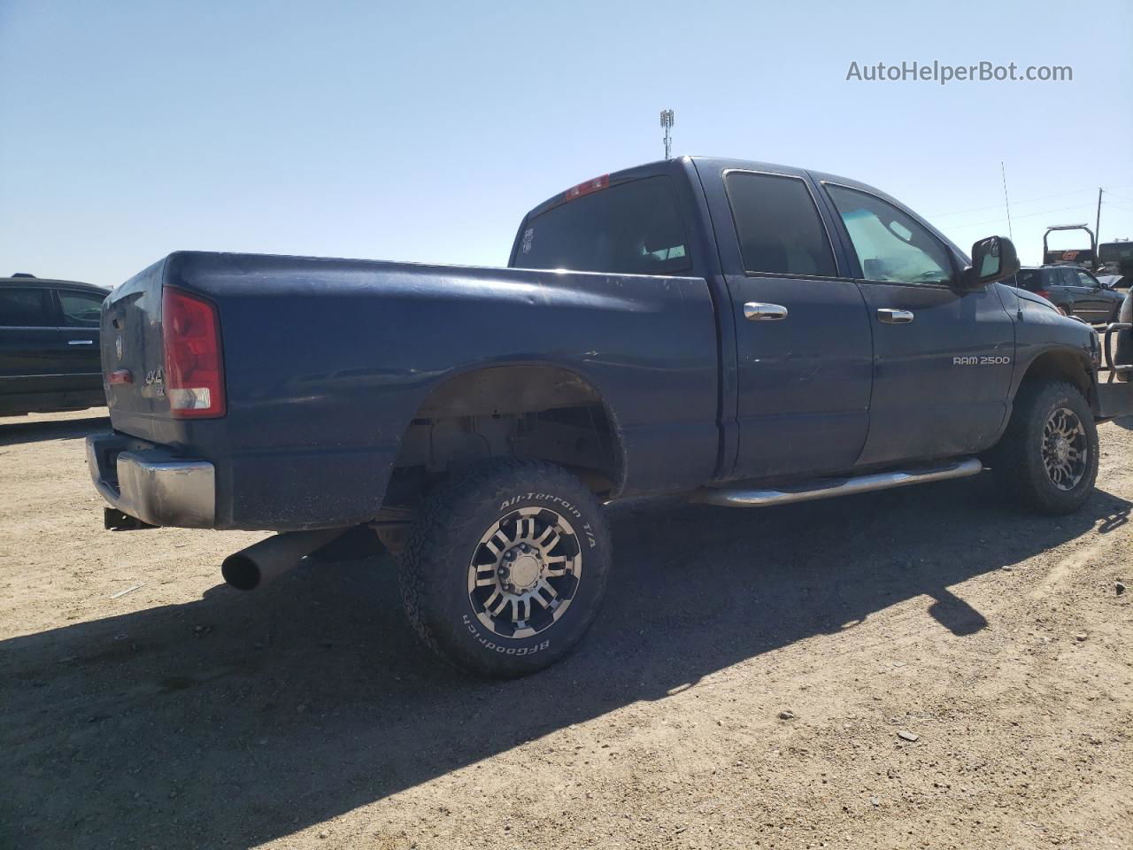 2005 Dodge Ram 2500 St Blue vin: 3D7KS28C95G787777