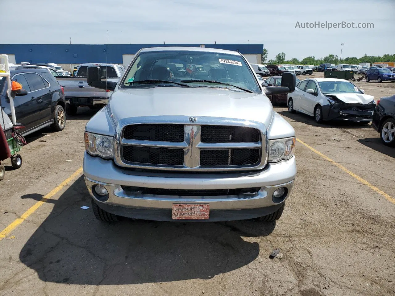 2005 Dodge Ram 2500 St Серебряный vin: 3D7KS28CX5G763259