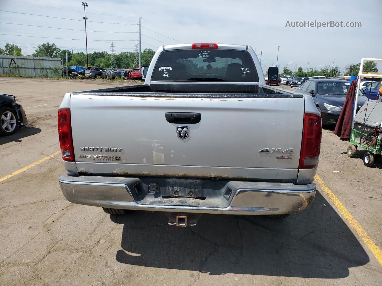 2005 Dodge Ram 2500 St Silver vin: 3D7KS28CX5G763259