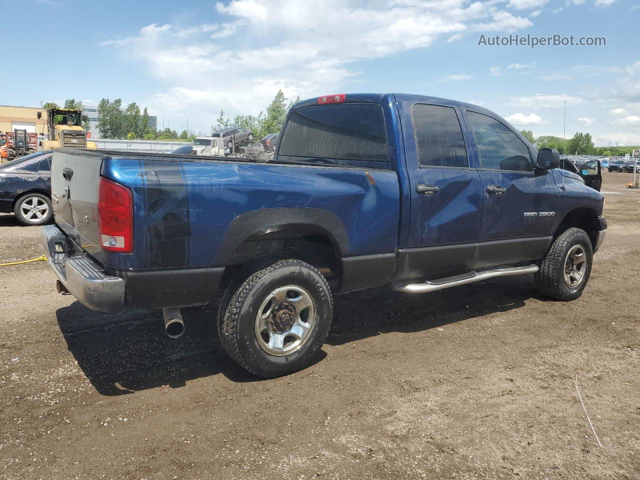 2005 Dodge Ram 2500 St Blue vin: 3D7KS28CX5G811892