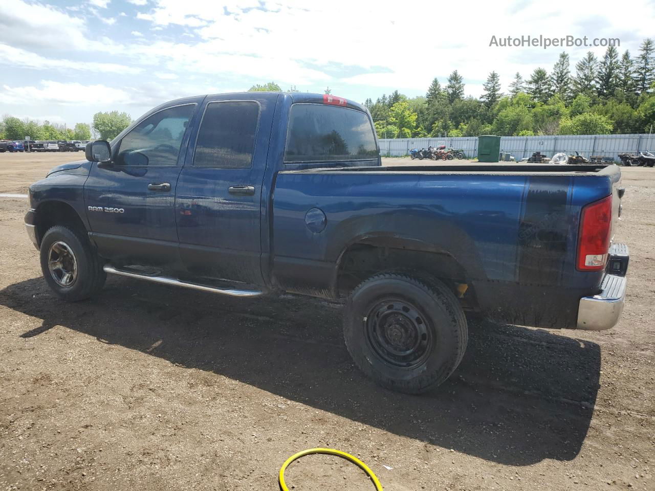 2005 Dodge Ram 2500 St Blue vin: 3D7KS28CX5G811892