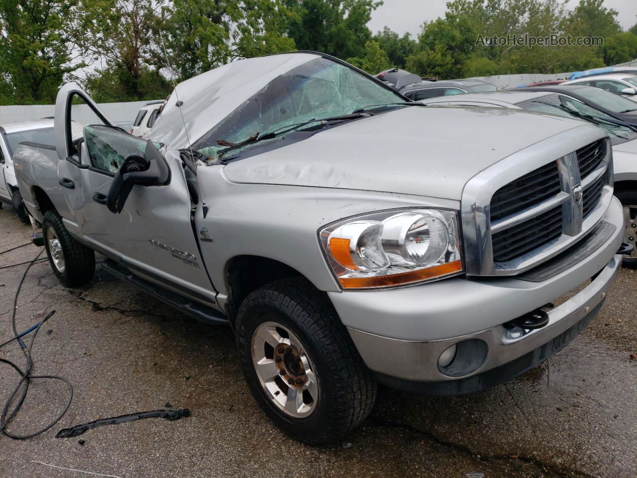 2006 Dodge Ram 2500 St Silver vin: 3D7KS28CX6G179932