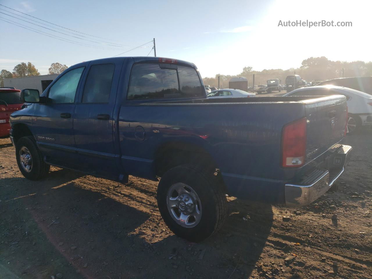 2005 Dodge Ram 2500 St Blue vin: 3D7KS28D05G794576