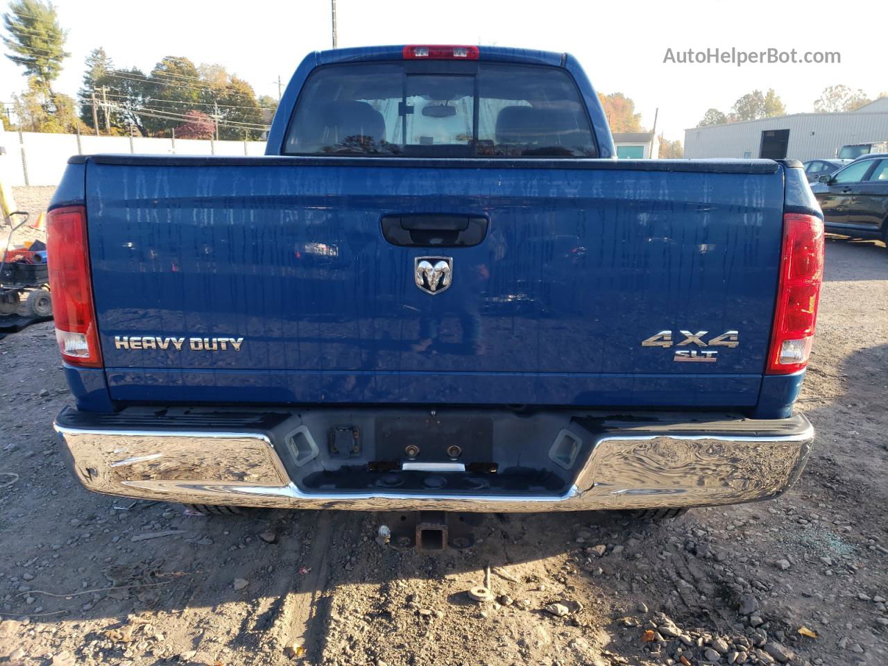 2005 Dodge Ram 2500 St Blue vin: 3D7KS28D05G794576