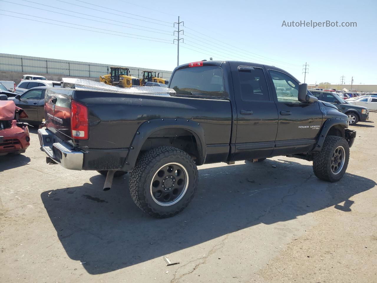 2005 Dodge Ram 2500 St Black vin: 3D7KS28D75G900330